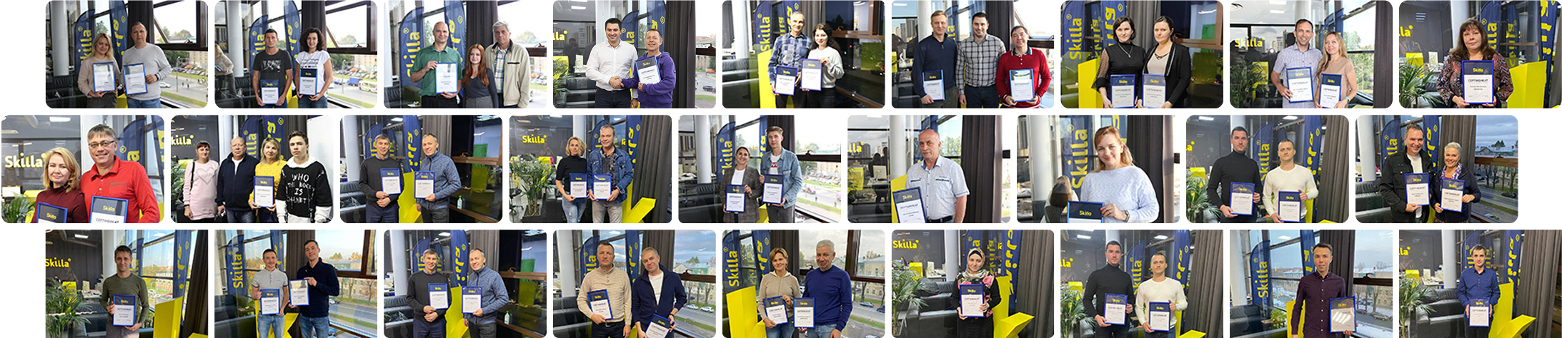 Пользователи, прошедшие обучение